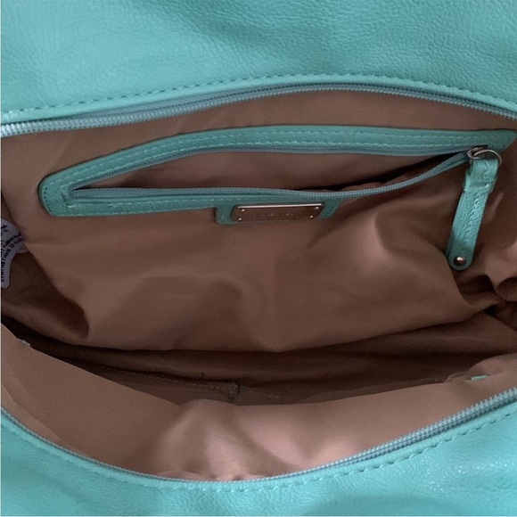 Nine West Mint Seafoam Green Over The Shoulder Bag - Picture 3 of 7